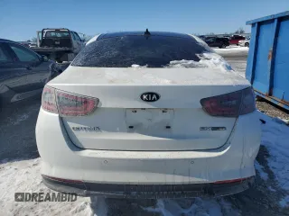 2014 Kia Optima EX z VIN KNAGN4AD8E5070636, wystawiony jako Copart lot #46328215 z przebiegiem 115 357 mil mil oraz Nie do naprawy • Non repairable. Historia ofert i sprzedaży dostępna na DreamBid. Obrazek 6.