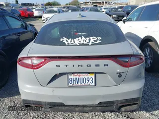 2019 Kia Stinger GT1 with VIN KNAE45LC2K6049548, listed as a IAAI auction lot 40970268 with 35,217 mi miles and . Bid and sale history available at DreamBid. Image 17.