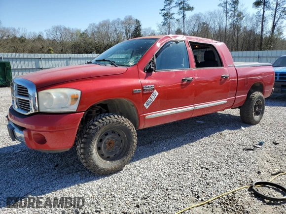 2007 Dodge 2500 SLT with VIN 3D7KS29D87G793547, listed as a Copart auction lot 49229755 with 227,978 mi miles and Salvage Title. Bid and sale history available at carsss.com. Image 1.