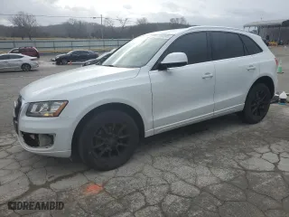 2012 Audi Q5 2.0T Premium with VIN WA1CFAFPXCA122590, listed as a Copart auction lot 47592885 with 156,143 mi miles and Salvage Title. Bid and sale history available at carsss.com. Image 1.