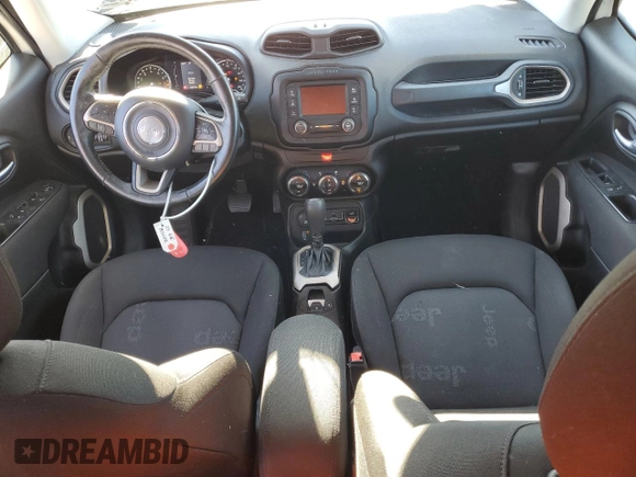 2017 Jeep Renegade Latitude z VIN ZACCJBBB7HPE44129, wystawiony jako Copart lot #87890925 z przebiegiem 73 674 mil mil oraz Szkoda całkowita • Salvage title. Historia ofert i sprzedaży dostępna na DreamBid. Obrazek 8.