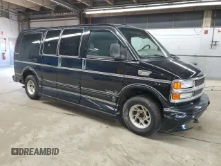 2001 Chevrolet Express Cargo Van YF7 Upfitter with VIN 1GBFG15R011219236, listed as a Copart auction lot 53310835 with 0 mi miles and Clean Title. Bid and sale history available at carsss.com. Image 4.