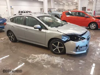 2022 Subaru Impreza Premium with VIN 4S3GTAV61N3713701, listed as a IAAI auction lot 41251742 with 72,603 mi miles. Bid and sale history available at carsss.com. Image 1.