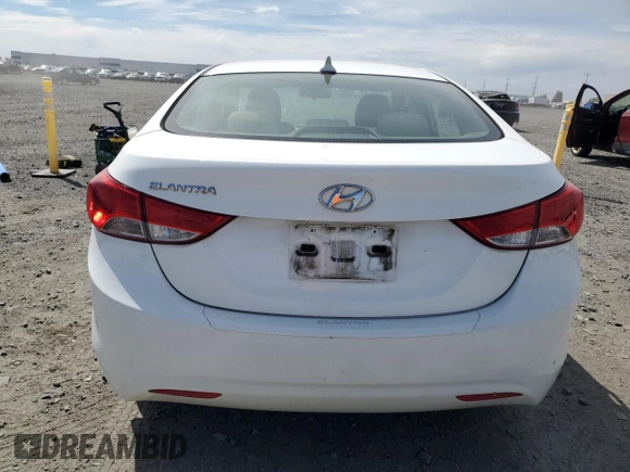 2013 Hyundai Elantra Limited with VIN 5NPDH4AE7DH249156, listed as a Copart auction lot 55847945 with 40,236 mi miles and Salvage Title. Bid and sale history available at DreamBid. Image 6.
