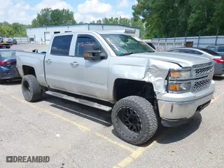 2014 Chevrolet Silverado 1500 LT with VIN 3GCUKREH1EG393931, listed as a IAAI auction lot 39801258 with 181,321 mi miles. Bid and sale history available at carsss.com. Image 1.