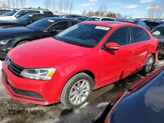 2015 Volkswagen Jetta Sedan 1.8T SE with VIN 3VWD07AJ3FM351148, listed as a Copart auction lot 45734125 with 198,802 mi miles and Salvage Title. Bid and sale history available at carsss.com. Image 1.
