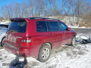 2007 Toyota Highlander with VIN JTEHP21A770203457, listed as a IAAI auction lot 41316720 with 185,380 mi miles. Bid and sale history available at carsss.com. Image 4.
