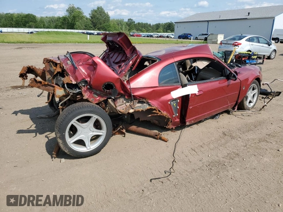 2004 Ford Mustang Standard с VIN 1FAFP40654F178108, выставлен на аукционе Copart как лот 59923415 с пробегом Не указан миль и Списание • Salvage title. История ставок и продаж доступна на DreamBid. Изображение 3.