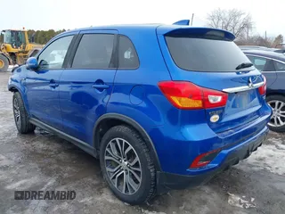 2018 Mitsubishi Outlander Sport ES 2.0 with VIN JA4AR3AUXJU020449, listed as a IAAI auction lot 41694600 with 87,433 mi miles. Bid and sale history available at carsss.com. Image 3.