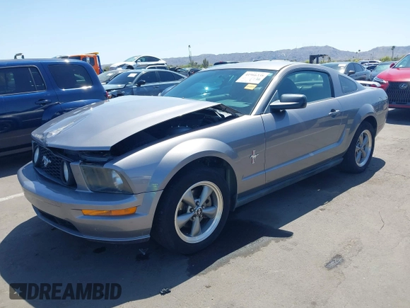 2006 Ford Mustang Standard with VIN 1ZVFT80N365232838, listed as a IAAI auction lot 41966338 with 144,454 mi miles. Bid and sale history available at carsss.com. Image 2.