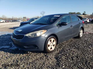 2014 Kia Forte LX with VIN KNAFX4A62E5126397, listed as a Copart auction lot 86895354 with 283,806 mi miles and Salvage Title. Bid and sale history available at carsss.com. Image 1.