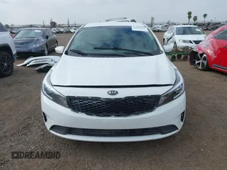 2017 Kia Forte LX with VIN 3KPFK4A71HE017819, listed as a IAAI auction lot 42086163 with 97,534 mi miles. Bid and sale history available at carsss.com. Image 11.