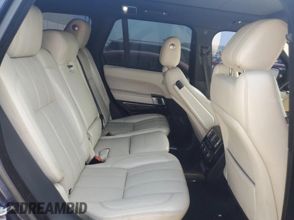 2017 Land Rover Range Rover HSE z VIN SALGS2FK6HA354794, wystawiony jako Copart lot #58181405 z przebiegiem 76 443 mil mil oraz Czysty tytuł • Clean title. Historia ofert i sprzedaży dostępna na DreamBid. Obrazek 11.