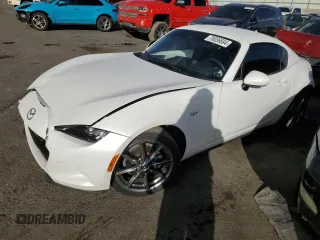 2021 Mazda MX-5 Miata Grand Touring with VIN JM1NDAM77M0455019, listed as a Copart auction lot 78058694 with 12,363 mi miles and Salvage title. Bid and sale history available at DreamBid. Image 1.