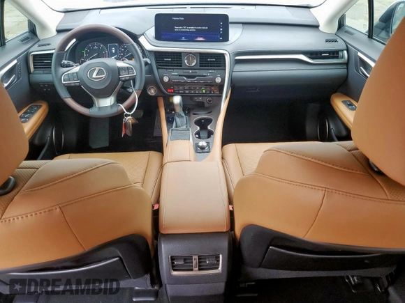 2022 Lexus RX 350 с VIN 2T2HZMAAXNC237028, выставлен на аукционе Copart как лот 57129145 с пробегом 38 852 миль миль и Списание • Salvage title. История ставок и продаж доступна на DreamBid. Изображение 8.