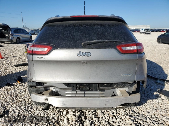 2015 Jeep Cherokee Latitude with VIN 1C4PJLCB8FW690595, listed as a Copart auction lot 48323925 with 0 mi miles and Salvage Title. Bid and sale history available at carsss.com. Image 6.
