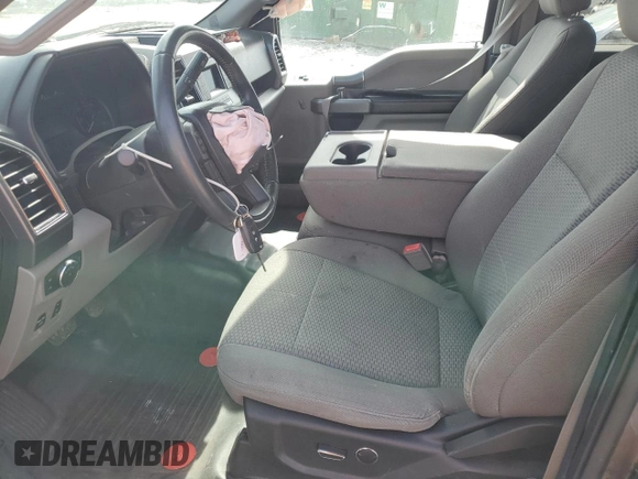 2018 Ford F-150 XL with VIN 1FTEW1EBXJFD65059, listed as a Copart auction lot 49838415 with 58,129 mi miles and Salvage Title. Bid and sale history available at carsss.com. Image 7.