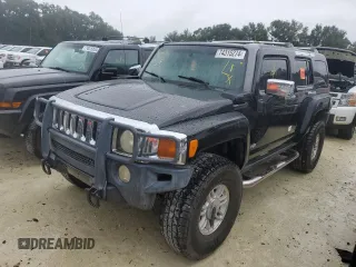2006 Hummer H3 with VIN 5GTDN136668105251, listed as a Copart auction lot 74315274 with 0 mi miles and Non Repairable. Bid and sale history available at carsss.com. Image 1.