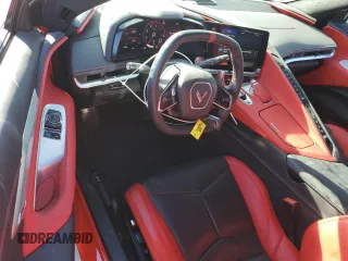 2021 Chevrolet Corvette 2LT with VIN 1G1YB2D43M5106403, listed as a Copart auction lot 42730815 with 7,325 mi miles and Salvage Title. Bid and sale history available at carsss.com. Image 8.