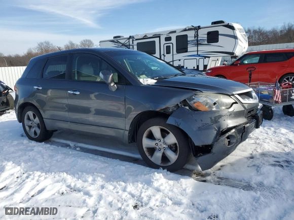 2008 Acura RDX Tech Pkg with VIN 5J8TB18548A002886, listed as a Copart auction lot 43632025 with 59,960 mi miles and Clean Title. Bid and sale history available at carsss.com. Image 4.