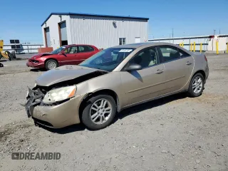 2006 Pontiac G6 6-Cyl z VIN 1G2ZG558364240017, wystawiony jako Copart lot #59183785 z przebiegiem 48 484 mil mil oraz Szkoda całkowita • Salvage title. Historia ofert i sprzedaży dostępna na DreamBid. Obrazek 1.