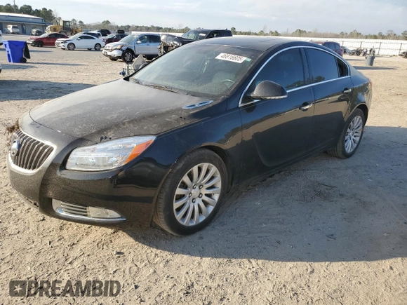 2013 Buick Regal Turbo Premium 1 with VIN 2G4GS5EV6D9249176, listed as a Copart auction lot 46816605 with 86,898 mi miles and Clean Title. Bid and sale history available at DreamBid. Image 1.
