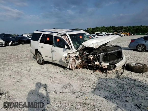 2016 GMC Yukon Denali with VIN 1GKS1CKJ5GR276276, listed as a Copart auction lot 68343954 with Not Provided miles and Salvage Title. Bid and sale history available at DreamBid. Image 12.