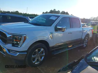 2022 Ford F-150 XL with VIN 1FTFW1ED5NFA02843, listed as a IAAI auction lot 41336268 with 35,066 mi miles. Bid and sale history available at carsss.com. Image 14.