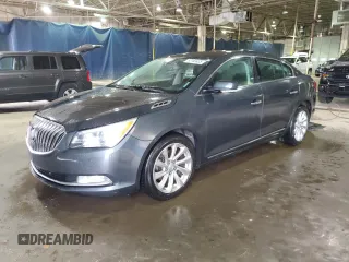 2015 Buick LaCrosse Leather with VIN 1G4GB5G3XFF120380, listed as a Copart auction lot 52153435 with 189,444 mi miles and Salvage Title. Bid and sale history available at DreamBid. Image 1.