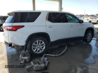 2021 Chevrolet Traverse LS with VIN 1GNERFKW4MJ245472, listed as a Copart auction lot 54185935 with 101,279 mi miles and Non repairable. Bid and sale history available at DreamBid. Image 3.
