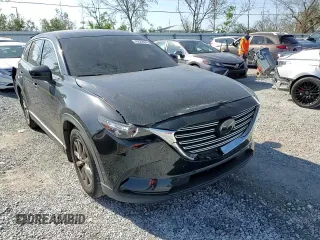 2018 Mazda CX-9 Touring with VIN JM3TCACY4J0231052, listed as a Copart auction lot 43682845 with 103,041 mi miles and Salvage Title. Bid and sale history available at carsss.com. Image 12.