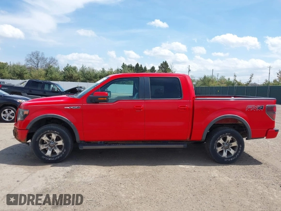 2013 Ford F-150 XL with VIN 1FTFW1EFXDKD00117, listed as a IAAI auction lot 42129595 with 329,104 mi miles and . Bid and sale history available at DreamBid. Image 14.