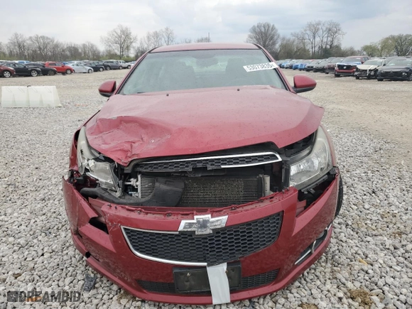 2012 Chevrolet Cruze LT w/1LT with VIN 1G1PL5SC6C7206678, listed as a Copart auction lot 53073835 with 199,724 mi miles and Salvage Title. Bid and sale history available at carsss.com. Image 5.