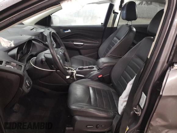 2014 Ford Escape Titanium with VIN 1FMCU9J95EUA84671, listed as a Copart auction lot 47398165 with 84,453 mi miles and Salvage Title. Bid and sale history available at DreamBid. Image 7.