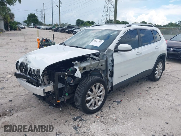 2017 Jeep Cherokee Limited z VIN 1C4PJLDB8HW596380, wystawiony jako IAAI lot #42607357 z przebiegiem 33 407 mil mil oraz . Historia ofert i sprzedaży dostępna na DreamBid. Obrazek 18.