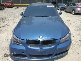 2006 BMW 3 Series 325i with VIN WBAVB13506PS66595, listed as a Copart auction lot 63195174 with 0 mi miles and Salvage Title. Bid and sale history available at carsss.com. Image 5.