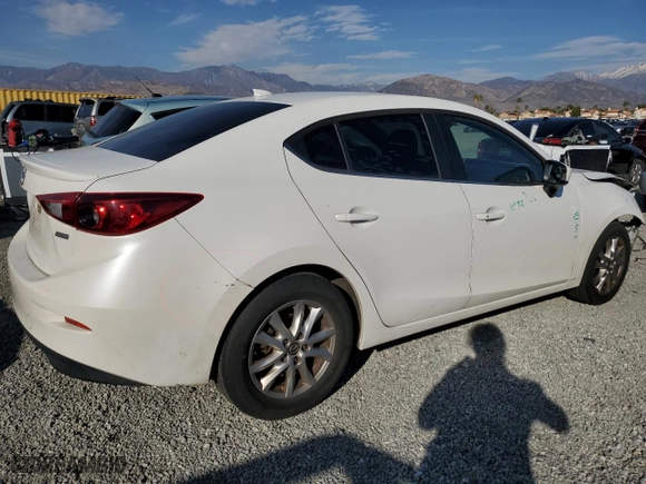 2016 Mazda Mazda3 i Touring with VIN JM1BM1W73G1291475, listed as a Copart auction lot 45590995 with 252,770 mi miles and Salvage Title. Bid and sale history available at carsss.com. Image 3.