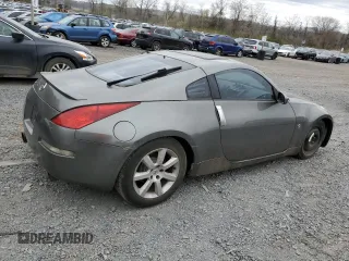 2003 Nissan 350Z Enthusiast with VIN JN1AZ34D93T100919, listed as a Copart auction lot 53083435 with 183,435 mi miles and Clean Title. Bid and sale history available at carsss.com. Image 3.