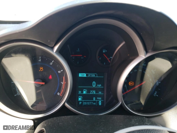 2013 Chevrolet Cruze LS with VIN 1G1PA5SH4D7256272, listed as a Copart auction lot 49414205 with 91,077 mi miles and Salvage Title. Bid and sale history available at carsss.com. Image 9.