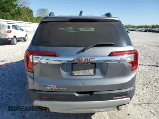 2021 GMC Acadia SLT z VIN 1GKKNMLS7MZ189962, wystawiony jako Copart lot #52797795 z przebiegiem 52 860 mil mil oraz Szkoda całkowita • Salvage title. Historia ofert i sprzedaży dostępna na DreamBid. Obrazek 6.