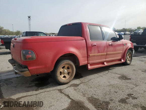 2001 Ford F-150 XLT z VIN 1FTRW07L41KF97200, wystawiony jako Copart lot #51093245 z przebiegiem 227 310 mil mil oraz Szkoda całkowita • Salvage title. Historia ofert i sprzedaży dostępna na DreamBid. Obrazek 3.