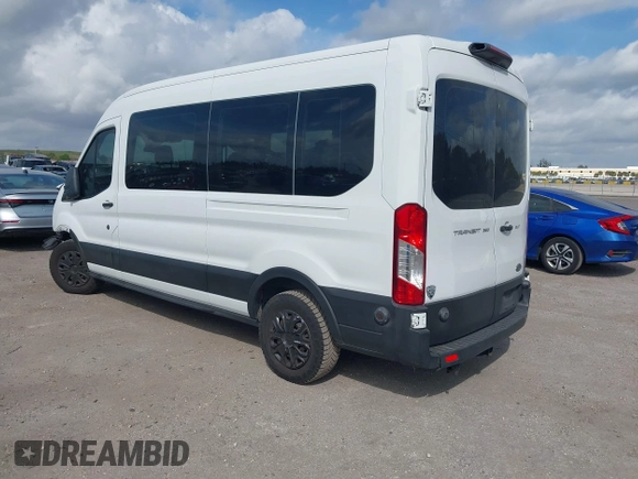 2019 Ford Transit Passenger XL with VIN 1FBAX2CM4KKB54426, listed as a IAAI auction lot 41579139 with 103,337 mi miles. Bid and sale history available at carsss.com. Image 3.