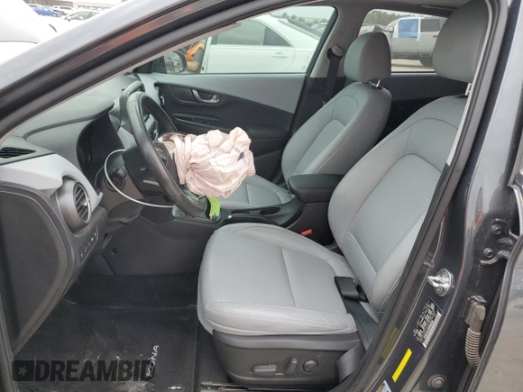 2021 Hyundai Kona Ultimate with VIN KM8K53A55MU665296, listed as a Copart auction lot 51815265 with 28,574 mi miles and Salvage Title. Bid and sale history available at carsss.com. Image 7.