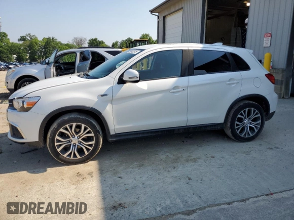 2018 Mitsubishi Outlander ES with VIN JA4AP3AUXJU016908, listed as a Copart auction lot 59942815 with 113,401 mi miles and Salvage title. Bid and sale history available at DreamBid. Image 1.