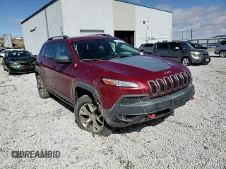 2014 Jeep Cherokee Trailhawk with VIN 1C4PJMBS7EW157305, listed as a Copart auction lot 49436685 with 138,446 mi miles and Salvage Title. Bid and sale history available at carsss.com. Image 12.