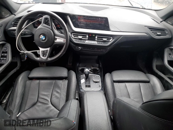 2020 BMW 2 Series M235i xDrive with VIN WBA13AL0XL7F49715, listed as a Copart auction lot 50495625 with 63,709 mi miles and Salvage Title. Bid and sale history available at DreamBid. Image 8.