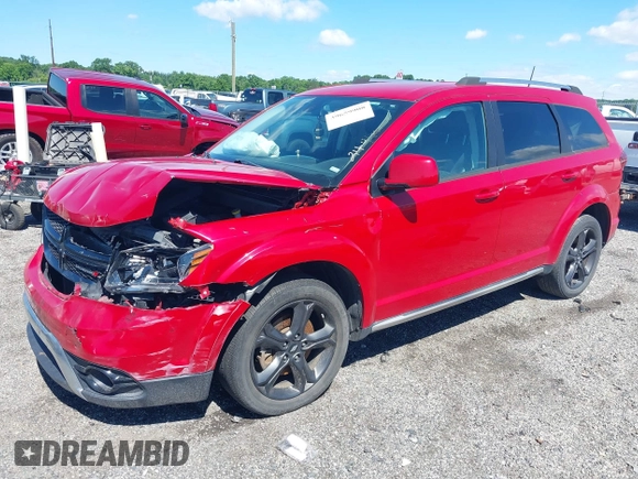 2019 Dodge Journey Crossroad z VIN 3C4PDCGG7KT809945, wystawiony jako IAAI lot #39659908 z przebiegiem 89 254 mil mil oraz . Historia ofert i sprzedaży dostępna na DreamBid. Obrazek 17.
