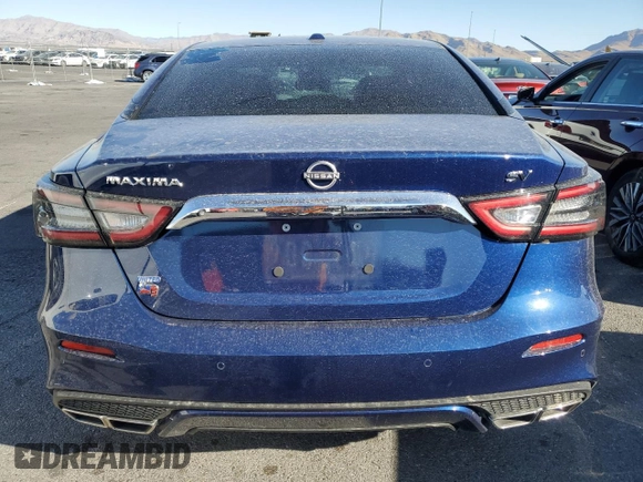 2023 Nissan Maxima SV z VIN 1N4AA6CV9PC513774, wystawiony jako Copart lot #54194405 z przebiegiem 6 766 mil mil oraz Szkoda całkowita • Salvage title. Historia ofert i sprzedaży dostępna na DreamBid. Obrazek 6.