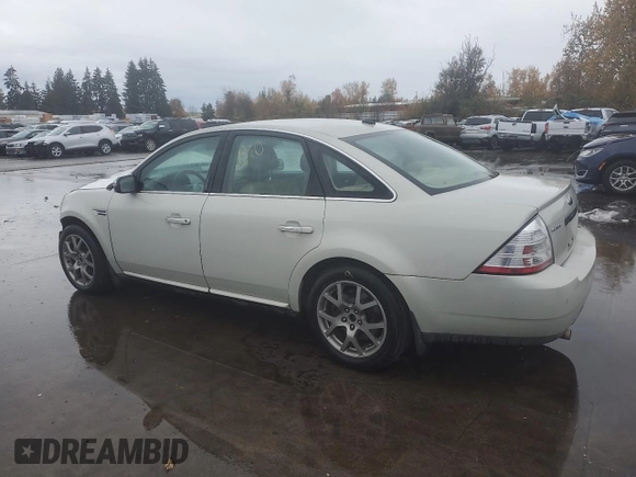 2008 Ford Taurus Limited with VIN 1FAHP25W08G128173, listed as a Copart auction lot 80162014 with Not Provided miles and Salvage Title. Bid and sale history available at carsss.com. Image 2.