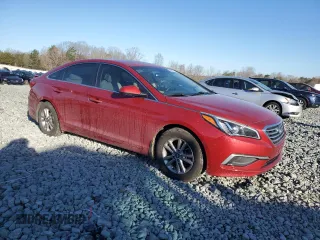 2017 Hyundai Sonata 2.4L with VIN 5NPE24AF7HH541197, listed as a Copart auction lot 48657125 with 124,169 mi miles and Salvage Title. Bid and sale history available at carsss.com. Image 4.